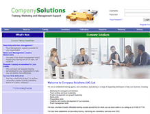 Tablet Screenshot of companysolutions.info